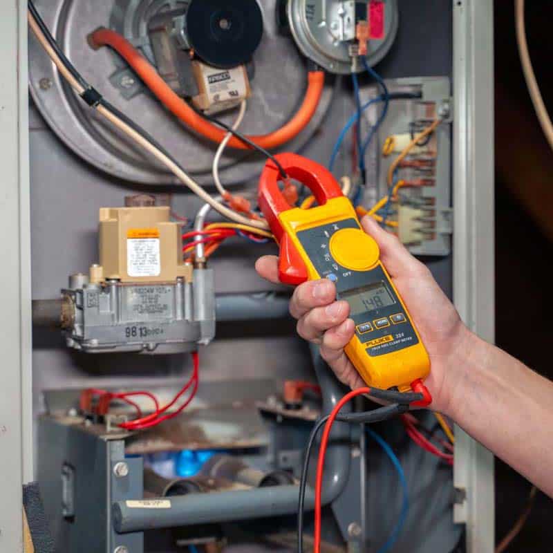 Heating, ventilation, and air conditioning professional testing unit